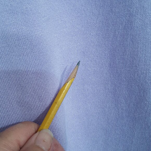 Apt 9 Womens Blouse Stretch Knit Top 3X Purple 3/4 Sleeve - Picture 5 of 9